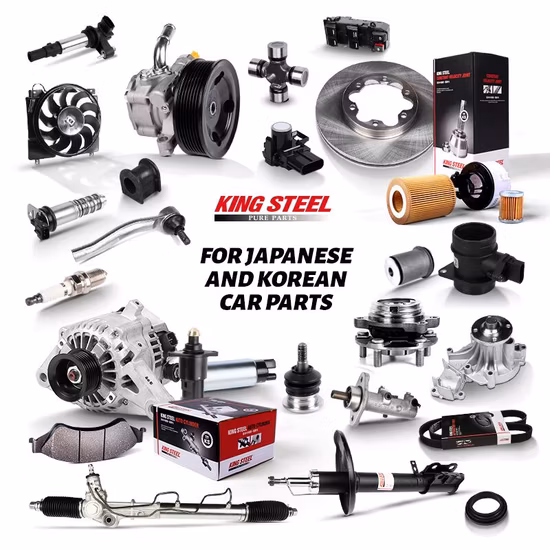 Wholesale China Guangzhou Good Price King Steel Auto Spare Parts for Japan Korean Car Toyota Corolla Hyundai Suzuki Vitara